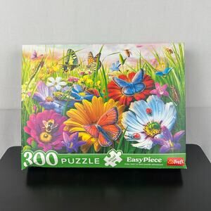 Trefl EasyPiece 300 piece Monarch Butterfly and Flower Puzzle 23103